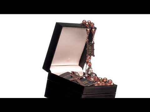 Book of Kells Amber Rosary in Presentation Box - Image 4