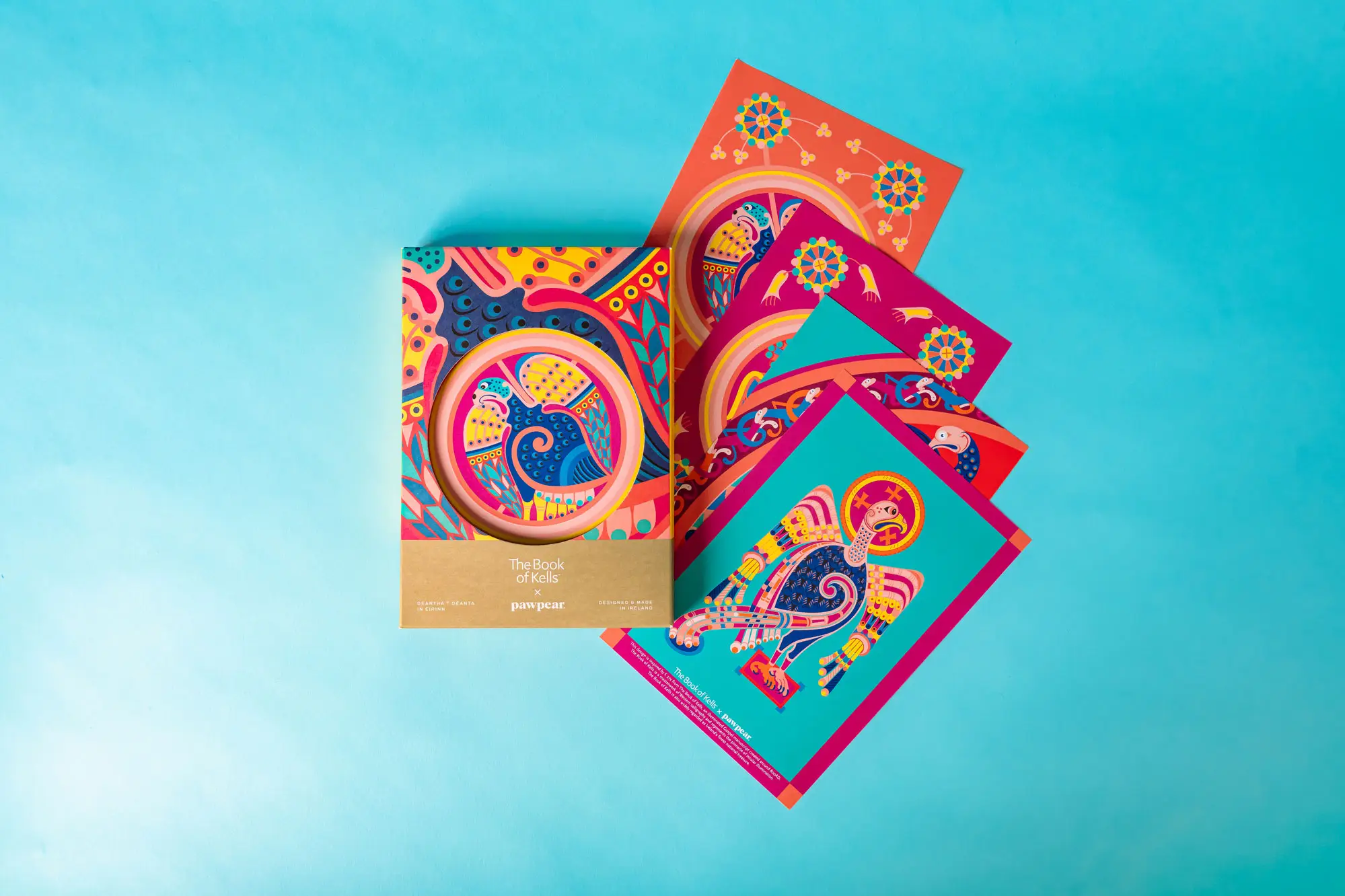 Book of Kells X Pawpear – Winged Creatures Writing Set - Image 12