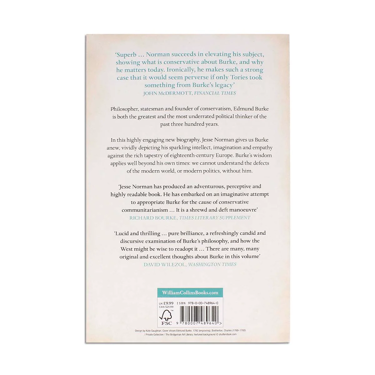 Edmund Burke: The Visionary Who Invented Modern Politics Paperback by Jesse Norman - Image 2