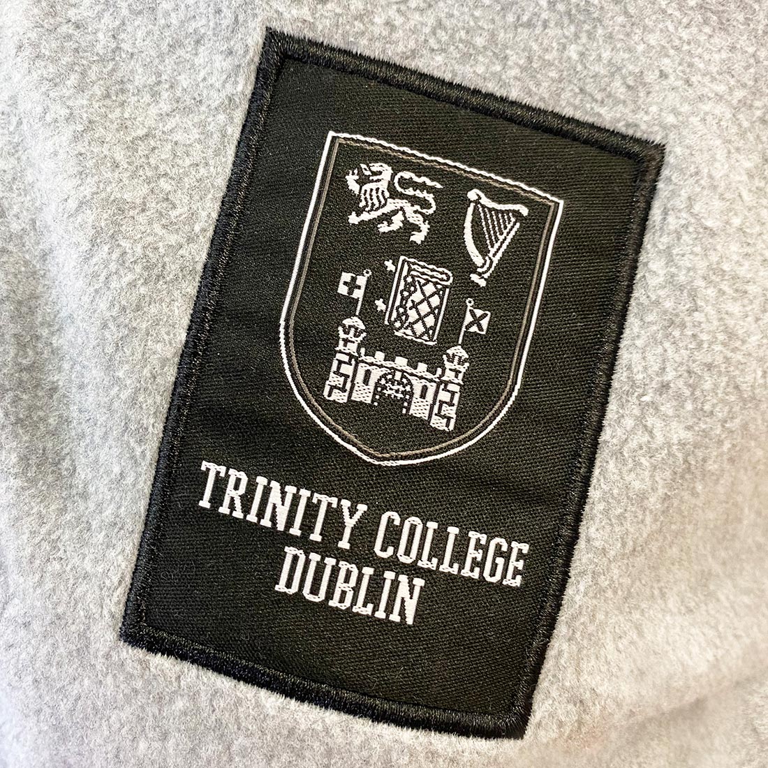 Trinity Premium Micro Fleece 1/4 Zip - Grey Marl - Image 6