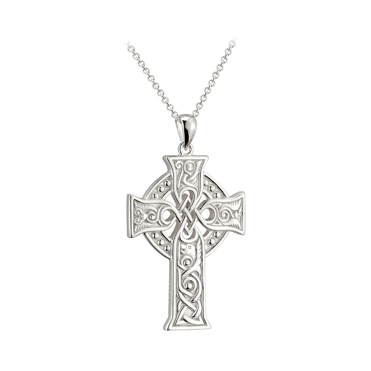 Solvar Sterling Silver Apostles Gent Cross - Image 2