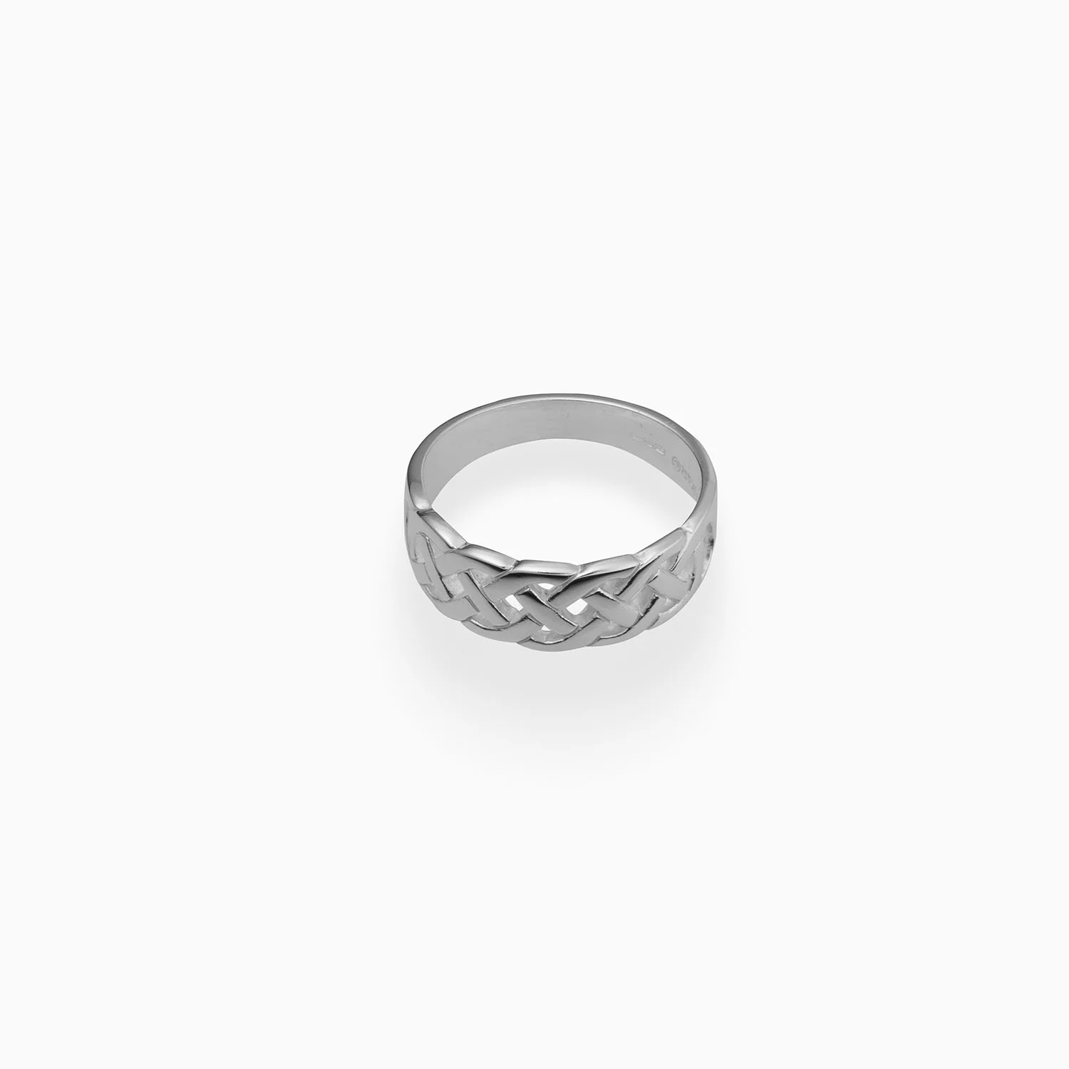 Trinity College Dublin Sterling Silver Celtic Knot Ring