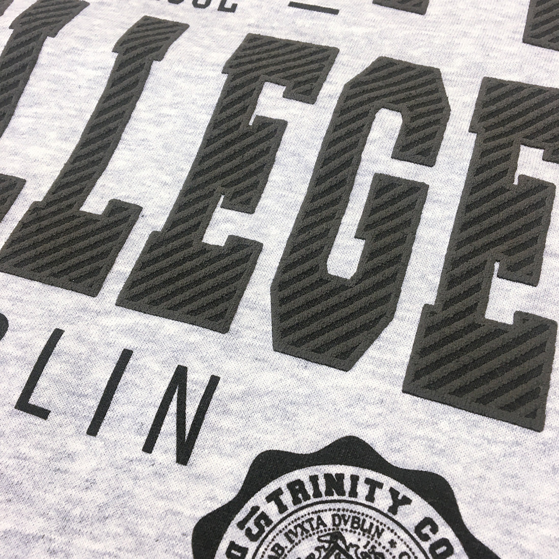 Trinity College Dublin Sweatshirt Marl Grey - Image 2