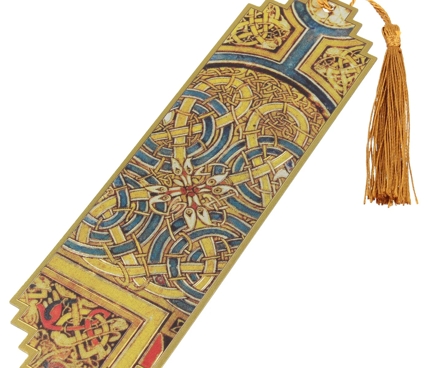 Book Of Kells Foil Bookmark - Snakes - Image 3
