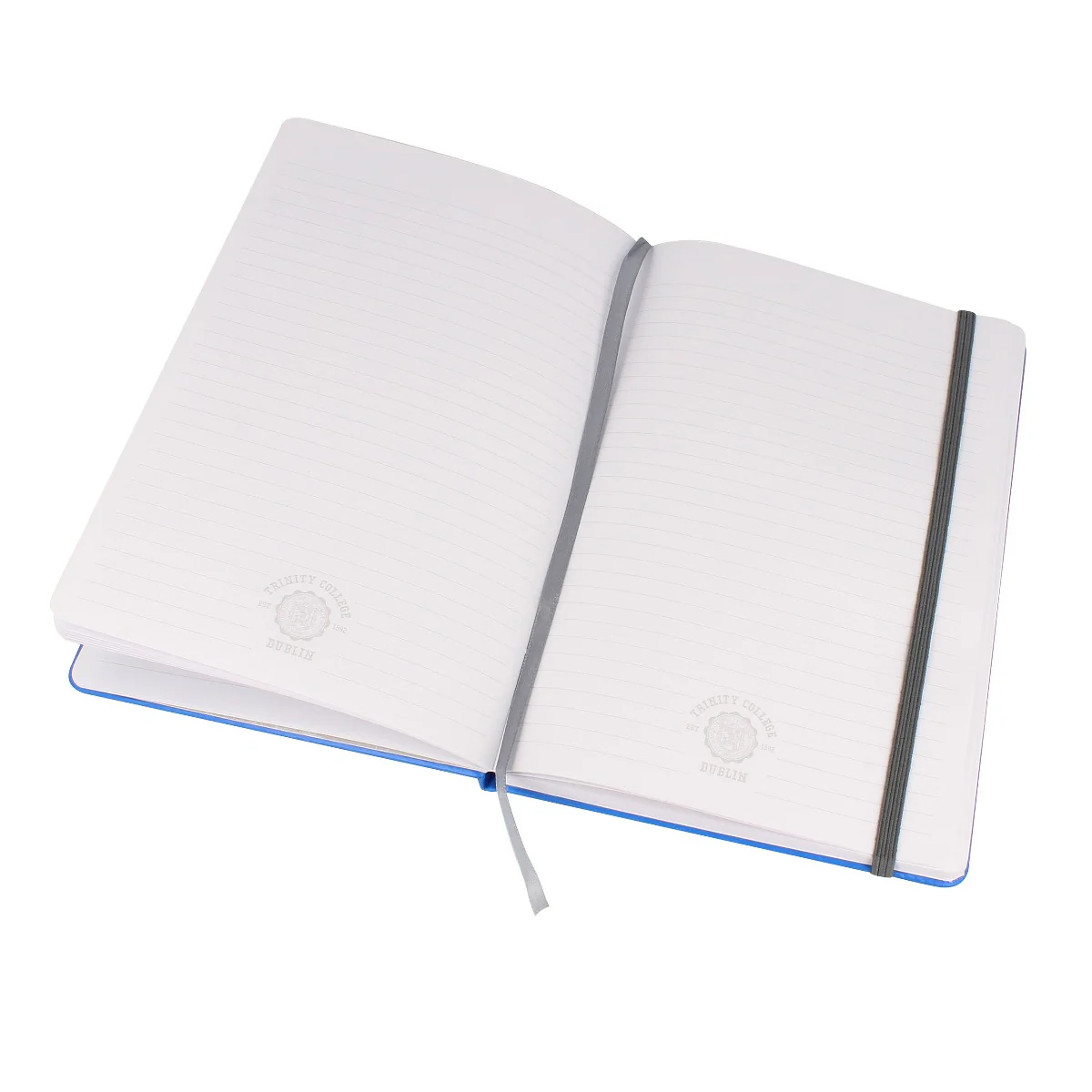 Trinity College Dublin Crest A5 Notebook (96 pgs) Blue - Image 3