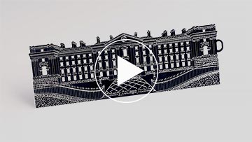 Trinity College Dublin - Entrance Building Bookmark Silver - Image 7